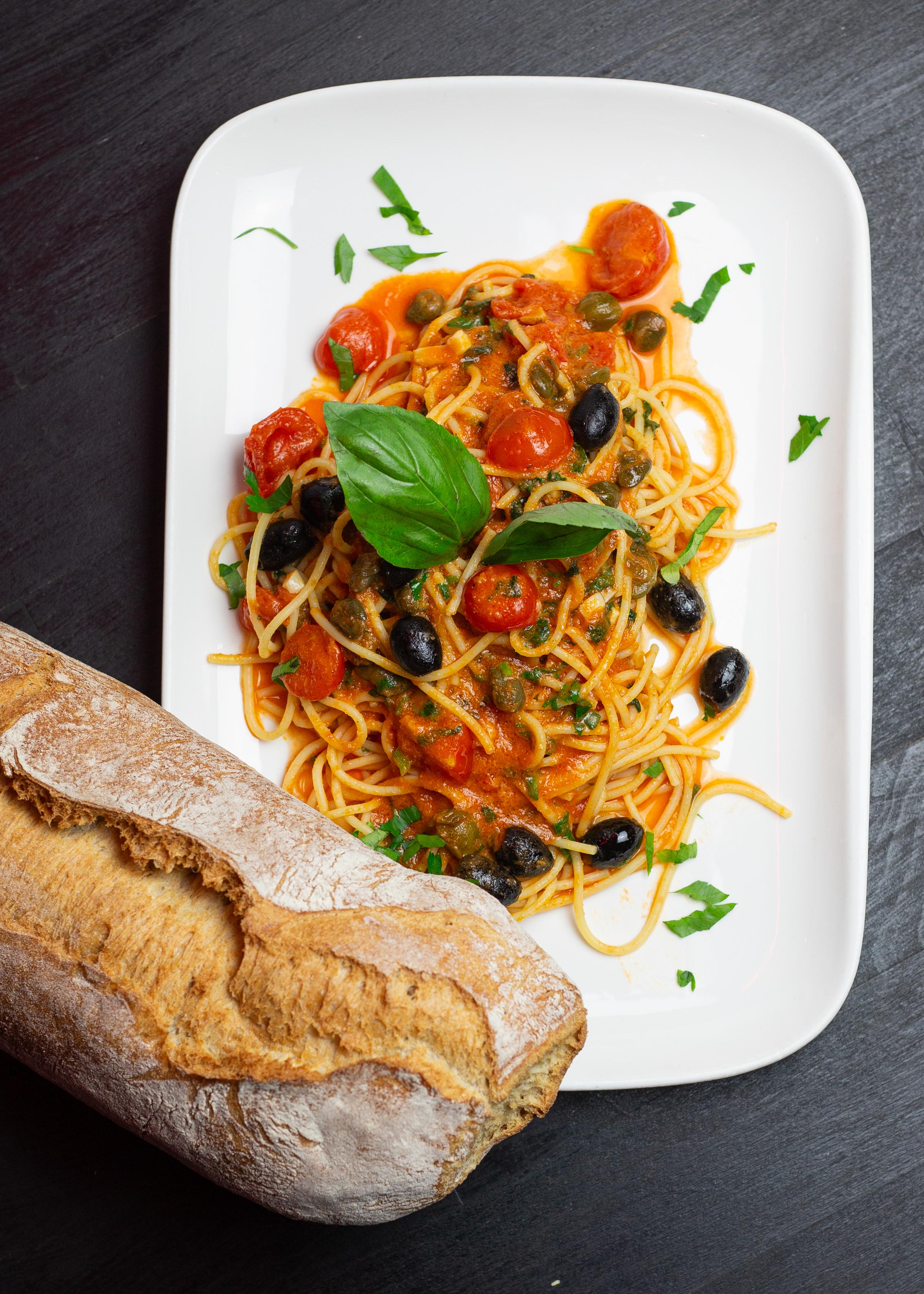 Spaghetti puttanesca